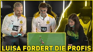 Luisa challenges the Pros Pongracic amp Reinier  eFootball [upl. by Anohr571]