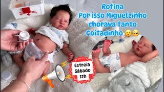 ROTINA PORQUE SERÁ QUE MIGUEL CHOROU TANTO BEBÊ REBORN [upl. by Elocn62]