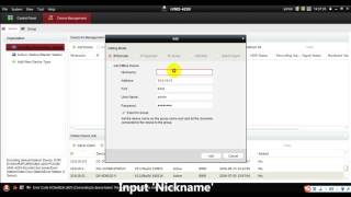 How to Configure a Hikvision Video Intercom Door Station on iVMS 4200 [upl. by Nereen110]