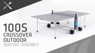 Montage table de pingpong Cornilleau 100S Crossover outdoor [upl. by River657]