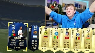 TOTY RONALDO  TOTY MESSI IN THE SAME PACK OPENING  FIFA 17 [upl. by Agbogla397]