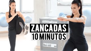 Tonificar glúteos y piernas con zancadas  10 minutos [upl. by Ikairik]