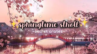 secret crates springtime stroll ✨ no copyright  indonesia 🇮🇩 [upl. by Ivan952]