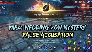 MIR4 Wedding Vow Mystery  False Accusation  Clue 17  Complete [upl. by Wilkie]