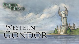 Western  Central Gondor  The Lord of the Rings Online The Paths of the Dead  Soundtrack [upl. by Bajaj622]