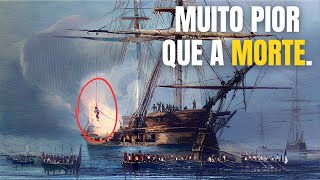 Passagem pela Quilha Keelhauling A Punição Mais Brutal dos Piratas [upl. by Yrallam]