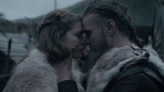 Vikings S05 E17 Hvitserk leaves Kattegat and Thora [upl. by Nyltac]