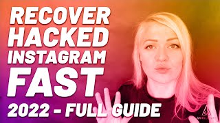 How to recover hacked Instagram account fast 2022 [upl. by Fernyak]