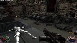 Star Wars  Jedi Knight II Jedi Outcast Walkthrough  Artus Mine 22 [upl. by Araic]