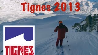 Une semaine à Tignes  Ski  Gopro 3 Black Edition [upl. by Onilegna445]