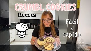 Crumbl Cookies Receta Fácil 🍪👩🏻‍🍳cocina con Mei [upl. by Hgielek]