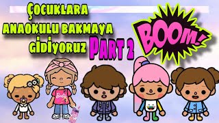 Toca Boca Life World  Çocuklara Anasınıfı Bakmaya Gidiyoruz Part 2 [upl. by Lindon133]