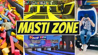 Masti Zone Greater Noida  VR Games Trampoline Park  Full Detailed Hindi Video Thakur Saurav Vlog [upl. by Nodanrb]