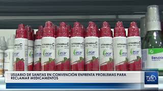 USUARIO DE SANITAS EN CONVENCIÓN ENFRENTA PROBLEMAS PARA RECLAMAR MEDICAMENTOS [upl. by Tine3]