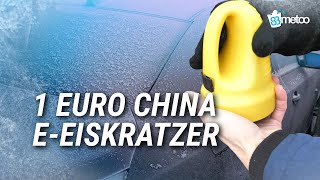 Elektrischer Eiskratzer für 1 Euro aus China 😳 vs Kärcher Elektrischer Eiskratzer EDI4 [upl. by Ruhnke]