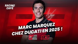 Marc Márquez chez Ducati et la F1 2026   RACING CAFÉ [upl. by Annamarie968]