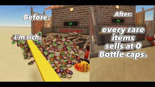 Bottle Caps Glitch Is PATCHED  Roblox a dusty trip Subtitle available [upl. by Mireielle]