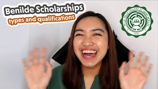 BENILDE SCHOLARSHIP TIPS Types and Qualifications  Geraldine Gallardo [upl. by Jeffery]