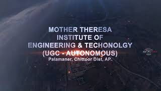 MOTHER THERESA INSTITUTE OF ENGINEERING amp TECHNOLOGY UGCAUTONONOUS PALAMANER CAMPUS TOUR [upl. by Shutz]