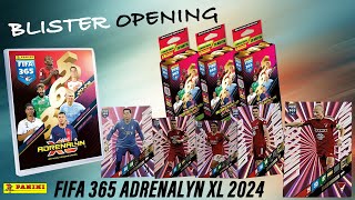 Panini FIFA 365 Adrenalyn XL 2024 Blister opening [upl. by Alig297]