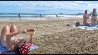 Must See  Daytime Walking on the beach Patacona  3D Walk Tour  Live Now [upl. by Schiffman14]