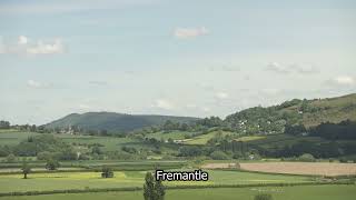 English Countryside  Herefordshire  Herefordshire  Fremantle HD Stock Footage  E15R27 013 [upl. by Cherye]