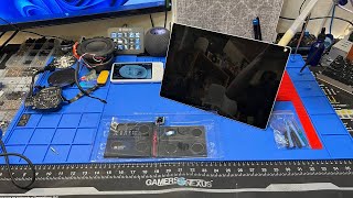 Early Morning Microsoft Surface Pro 5 Battery Replacement Part 1 Disassembly [upl. by Chabot]