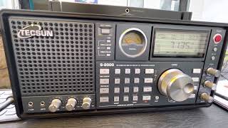 TECSUN S2000 on SSB with Yaesu ATAS120A [upl. by Sayers]