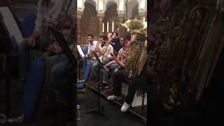 Best orchestra prank ever the funniest trombone section WAIT FOR IT [upl. by Ynaffat]