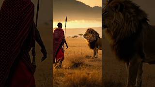 Defeat The Lion Get Love Marriage😳  tribes facts shorts [upl. by Sonafets187]