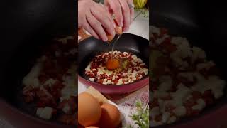 10 Minute Fried Egg amp Halloumi Taco Recipe [upl. by Ettelocin438]