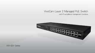 VIVOTEK VIVOCam AWGEV Series Switch Setup [upl. by Ileak]