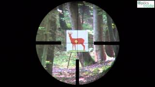 Meopta MeoStar R1 312x56 RD reticle 4C  Reticle Subtensions [upl. by Carmelita]