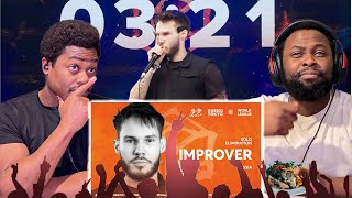 IMPROVER 🇷🇺  GRAND BEATBOX BATTLE 2023 WORLD LEAGUE  Solo Elimination BrothersReaction [upl. by Zel]