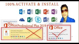 How to activate Microsoft Office 2019 and Installed [upl. by Brabazon12]