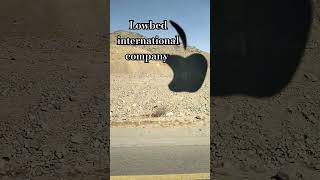 Lowbed international company saudiarabia dubai automobile truckdriver driving [upl. by Epifano]