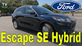 Is the 2021 Ford Escape SE Hybrid FWD Well Equipped [upl. by Doelling]