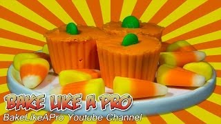 Caramel Filled Chocolate Halloween Pumpkins Recipe  with MampMs [upl. by Elise]