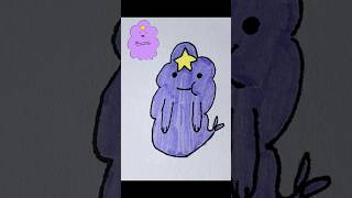 Draw Mermaid Lumpy Space Princess  Adventure Time 647 easydrawing [upl. by Ahsiuqal]