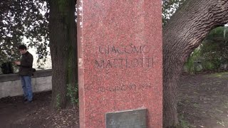 Elly Schlein e i leader del Pse rendono omaggio al monumento di Matteotti [upl. by Brucie]