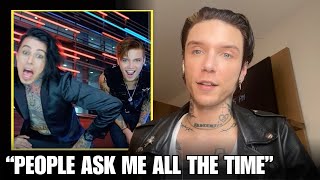 Why Andy Biersack is in the Falling in Reverse quotBad Girls Clubquot music video [upl. by Nollad]