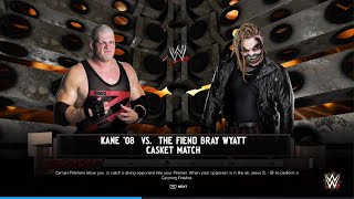 WWE 2K24  Kane vs quotThe Fiendquot Bray Wyatt  Casket MatchPS5 [upl. by Posner]