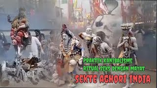 TRADISI NGAWUR Makan BAB Sendiri Bebas WIK WIK Dilihat Banyak Orang  Sekte Aghori [upl. by Elok533]