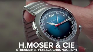 The HMoser amp Cie Streamliner Flyback Chronograph refuses to play by the rules [upl. by Eyr119]