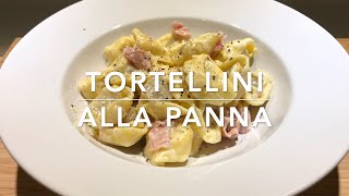 Tortellini alla Panna e Prosciutto einfach schnell und lecker [upl. by Angelita671]