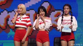 180528 AOA 에이오에이Bingle Bangle쇼케이스Showcase 02  인사 Greetingskpop직캠fancamBeat Song E [upl. by Nylirac]