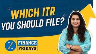 Income Tax Return Filing FY 202223 AY 202324  Which ITR Form to File  How To Choose ITR Forms [upl. by Gilead703]