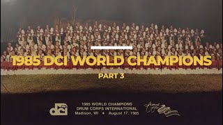 The Garfield Cadets Threepeat Part 3 1985 DCI World Champions  Official Trailer [upl. by Ranice494]