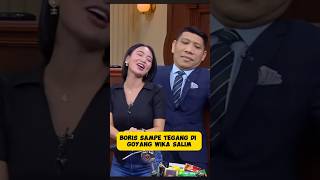 BORIS GAKUAT DI GOAYANG WIKA SALIM viralvideo mainhakimsendiri borisbokir wikasalim [upl. by Laeria]