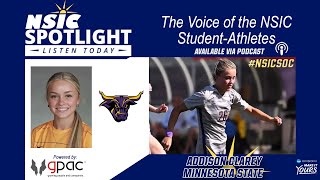 202425 NSIC Spotlight Ep 9  Addison Clarey  Minnesota State [upl. by Gerrit836]